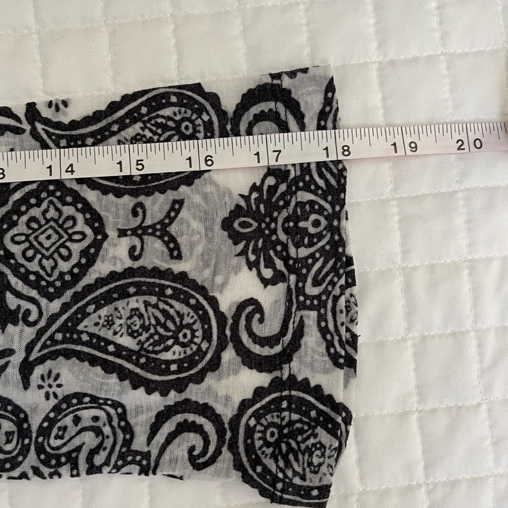 The Balance Collection by Marika Paisley Hooded Tunic Beach Coverup size Small - Picture 9 of 10